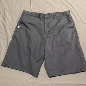 Quiksilver Men's Charcoal Flat Front Shorts